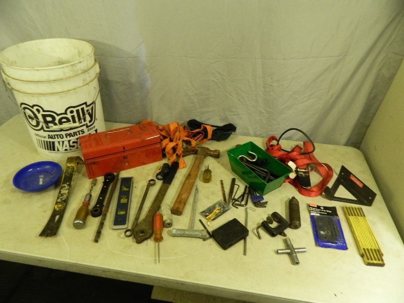 lot 102 image: Assorted Tools and Hardware