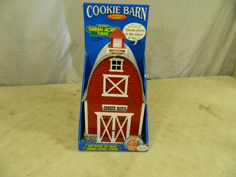 lot 118 image: New Talking Barn Cookie Jar