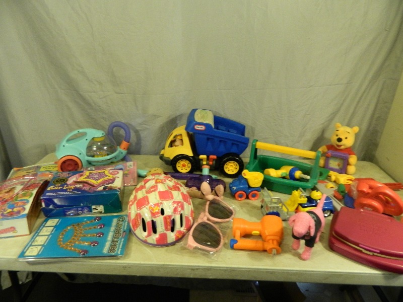 lot 159 image: Kids Toys and New Victorias Secret Dog