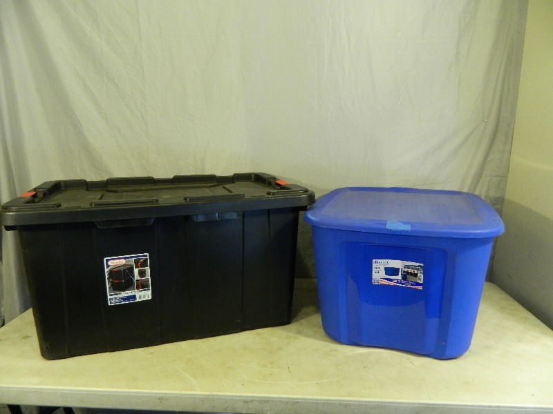 lot 168 image: 2 Totes with Lids