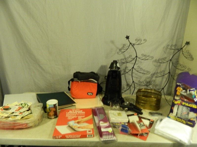 lot 178 image: JV Coffee Maker, New Neon Car Light, Seeds, and More