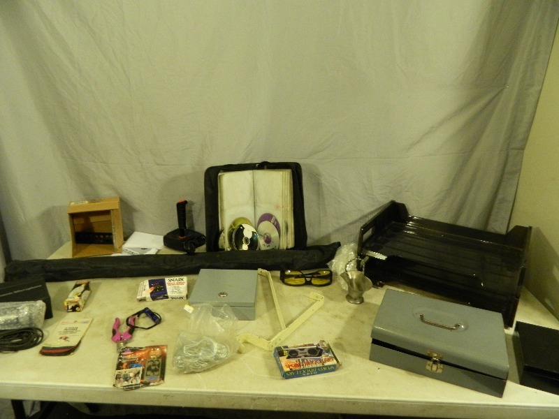 lot 193 image: Microphone, Moneyboxes, and More