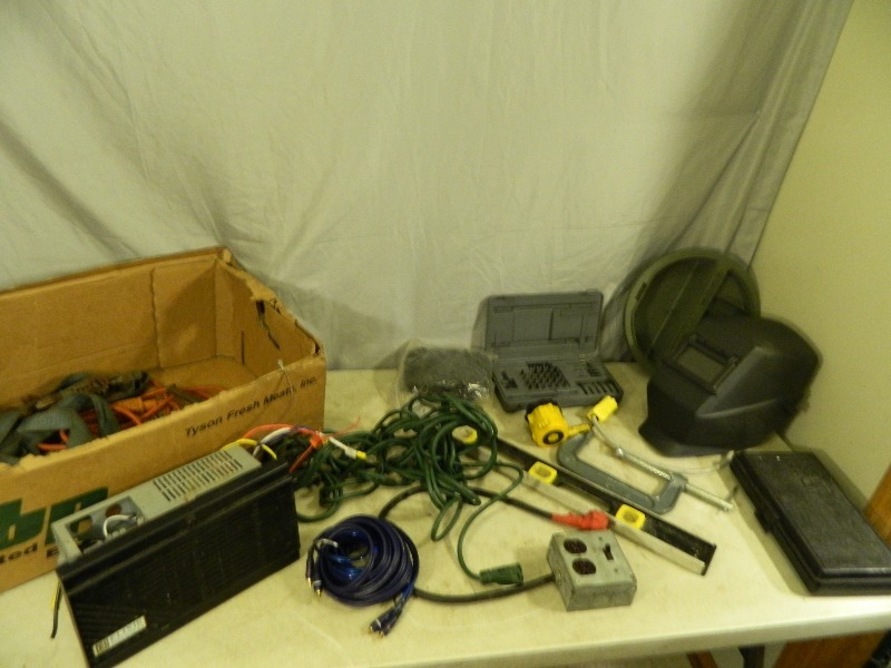 lot 221 image: Assorted Tools and Shop Supplies