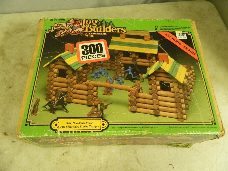 lot 223 image: New 300 Piece Log Builders Set