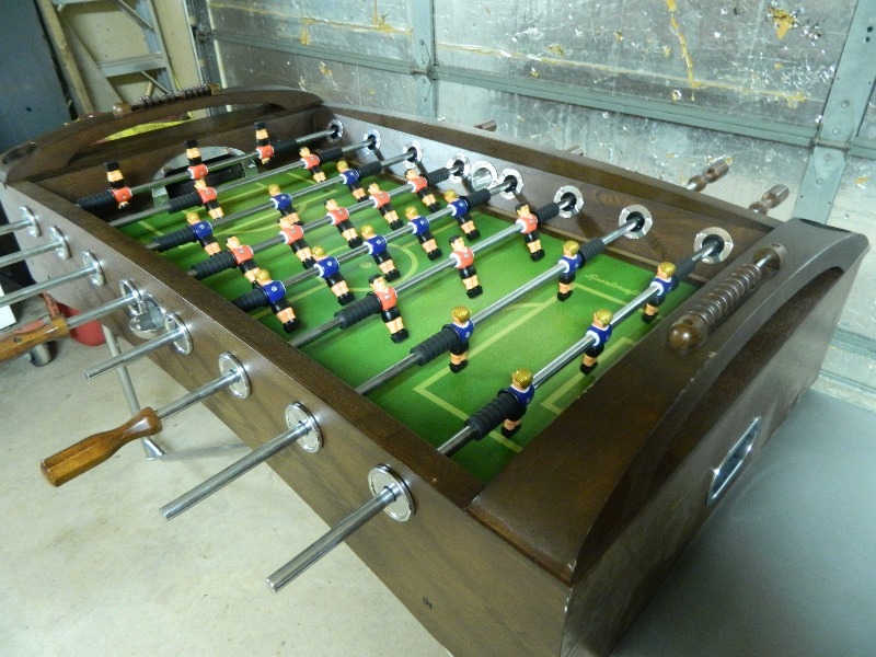 lot 24A image: Sportcraft Table Soccer  Foosball Table