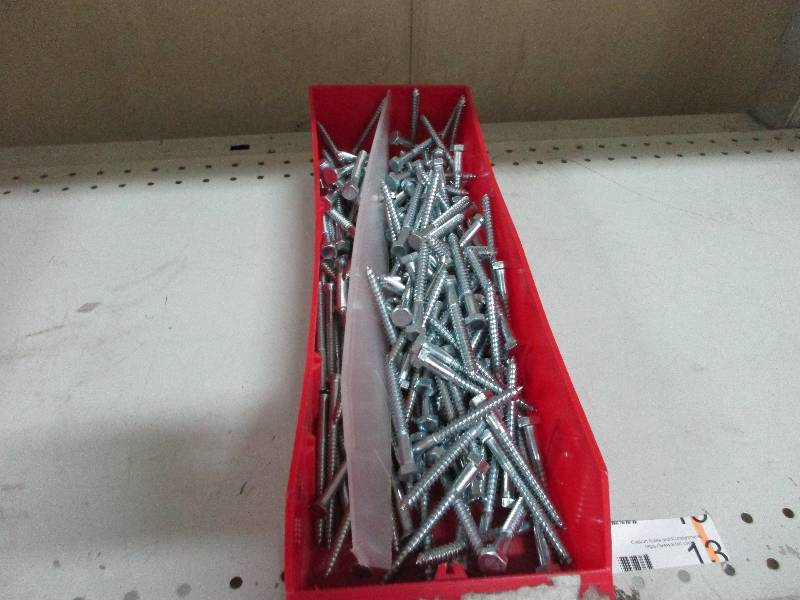 lot 13 image: Lag screws