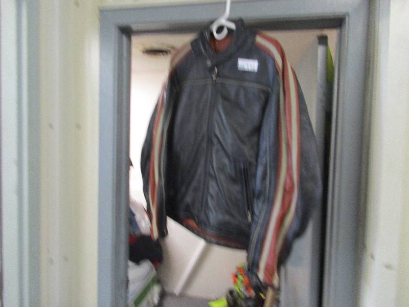 lot 114 image: Leather Coat