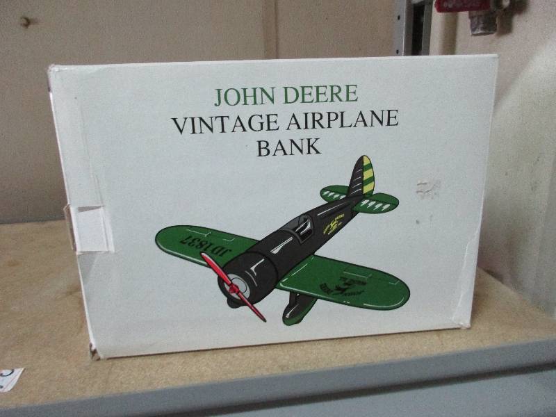lot 126 image: John Deere Collectable Coin Bank JD1837