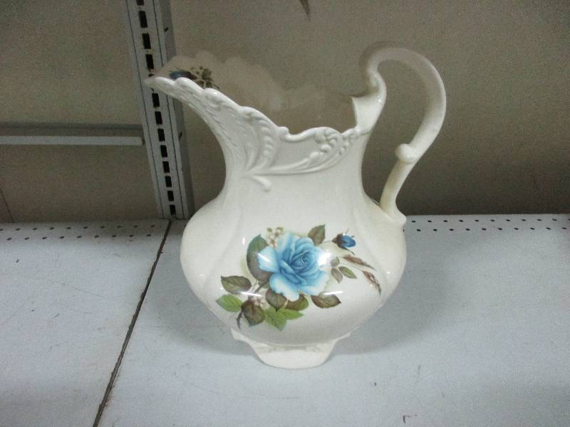 lot 164 image: Lionstone Pottery Pitcher