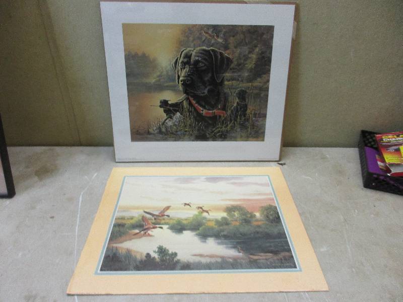 lot 201 image: Hunting Prints