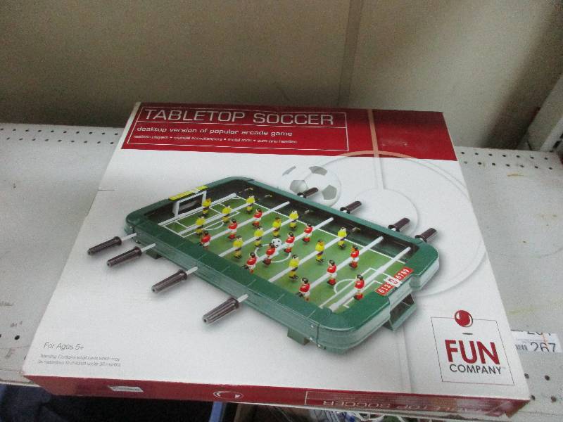 lot 267 image: Table Top Soccer Game
