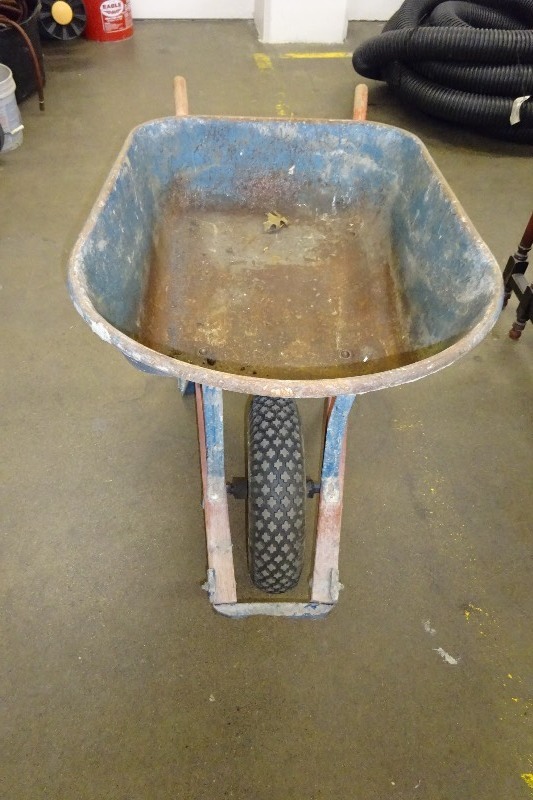 Metal Wheel Barrel