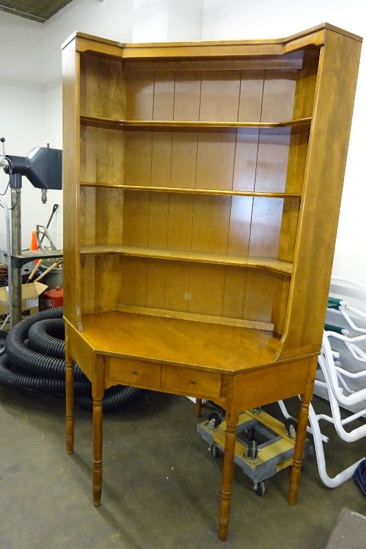 Ethan Allen Desk with Shelving
