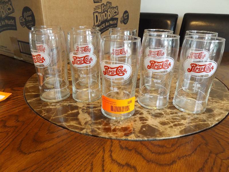 Classic Pepsi Glasses