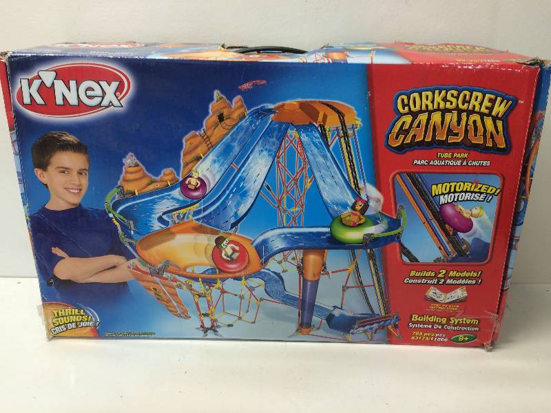 knex corkscrew canyon