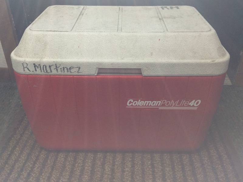 lot 23 image: Coleman Ice Chest
