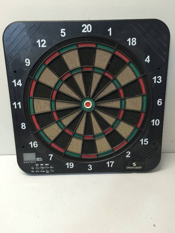 lot 25 image: Electronic Dartboard