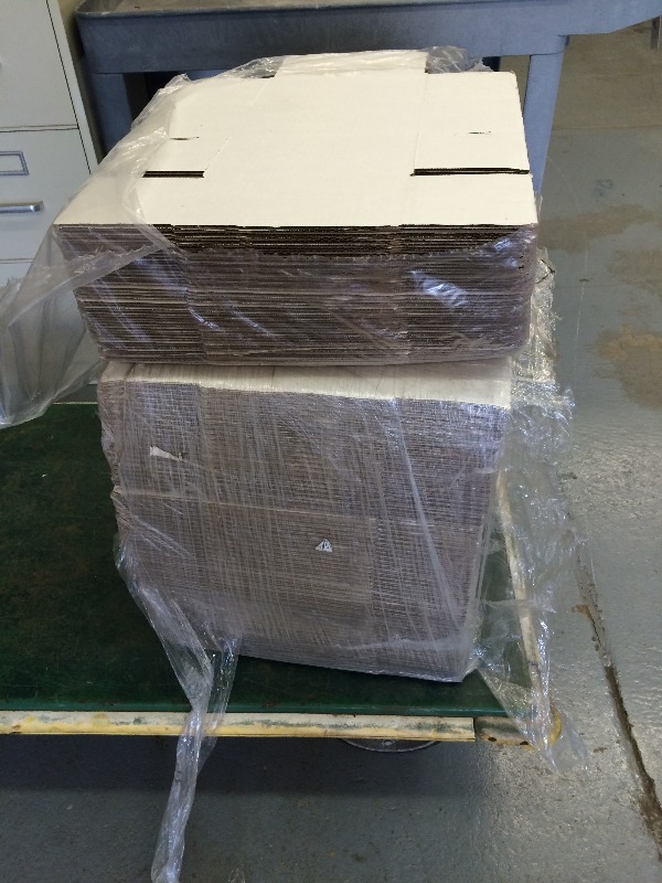 Storage  Parts Boxes - estimated at 375 units