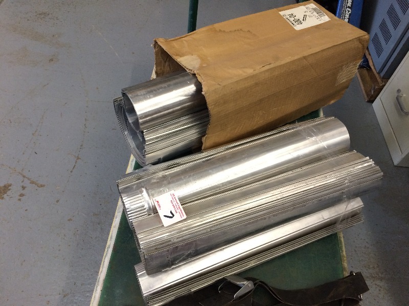 2 ft Alum pipe  misc items
