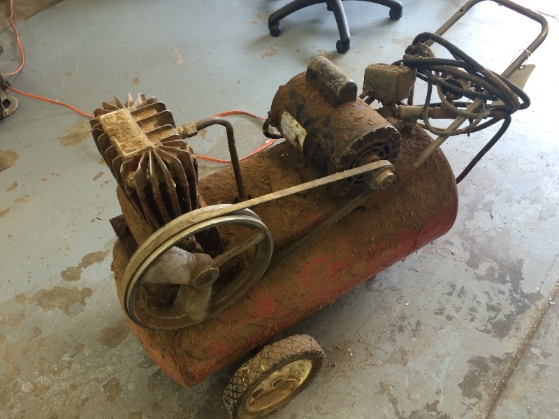 Air Compressor 3 hp Motor, 115 volts