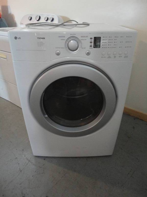 lot 6 image: LG Tromm Super Capacity Natural Gas Dryer