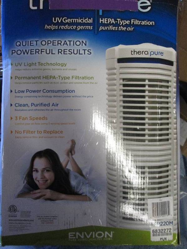 lot 318 image: Therapure Hepa Type Filtration Air ...