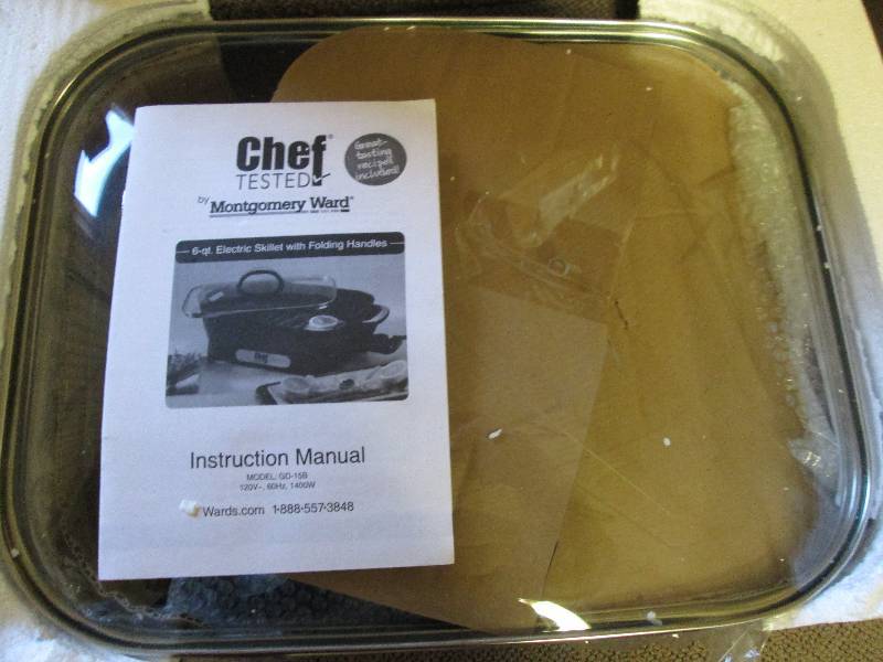 lot 327 image: Chef Tested by Montgomery Ward 6 Qt...