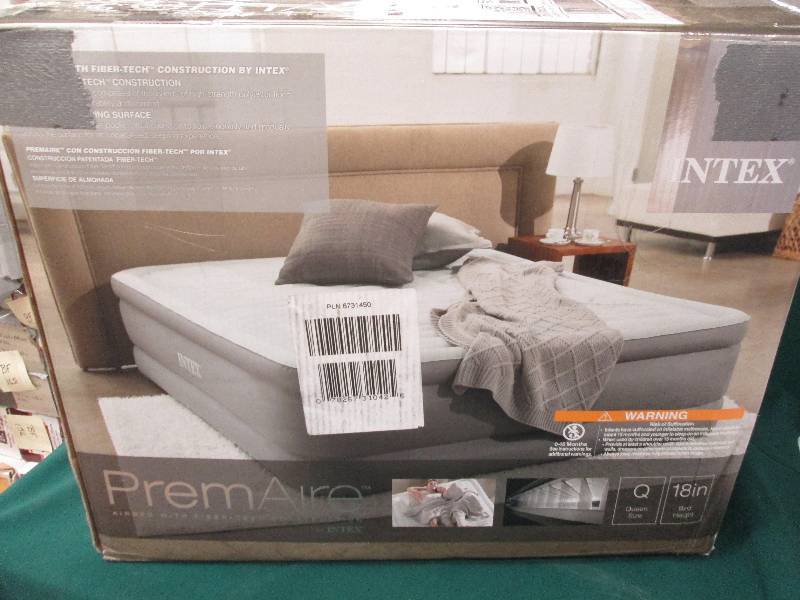 lot 385 image: Intex Premium Aire Bed Queen Size...