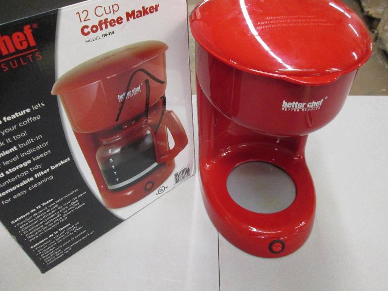 lot 2 image: 12-Cup Coffeemaker by Better Chef o...