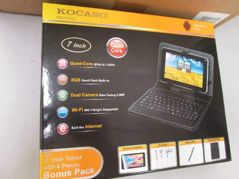 lot 90 image: Kocasco MX737 Kit- Android tablet  ...