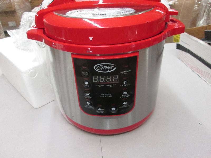lot 96 image: Ginnys Brand 8-Qt. Electric Pressu...