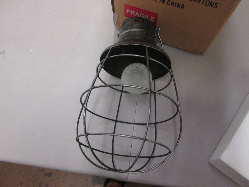 lot 97 image: Solar Lantern (left on picture) ope...