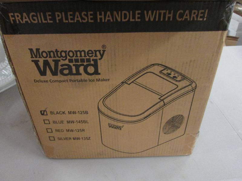 lot 145 image: Compact Portable Ice Maker by Montg...