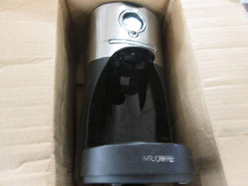 lot 162 image: Mr.Coffee Brand Coffee Maker open b...