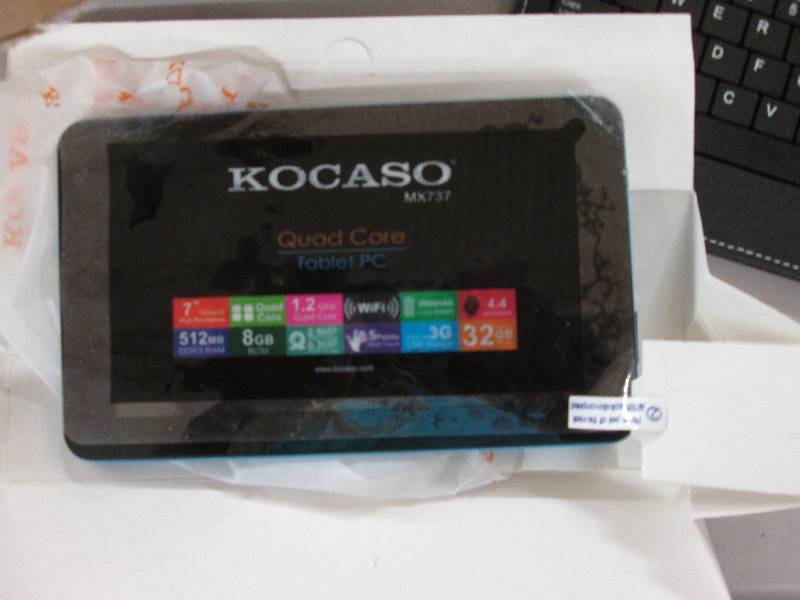 lot 171 image: Kocasco MX737 Kit- Android tablet  ...