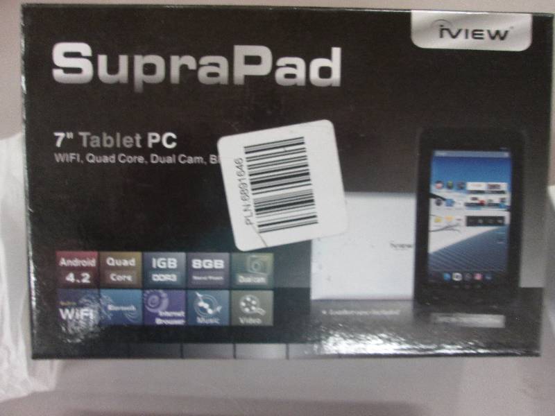lot 173 image: Suprapad 7inch Android Tablet by iV...