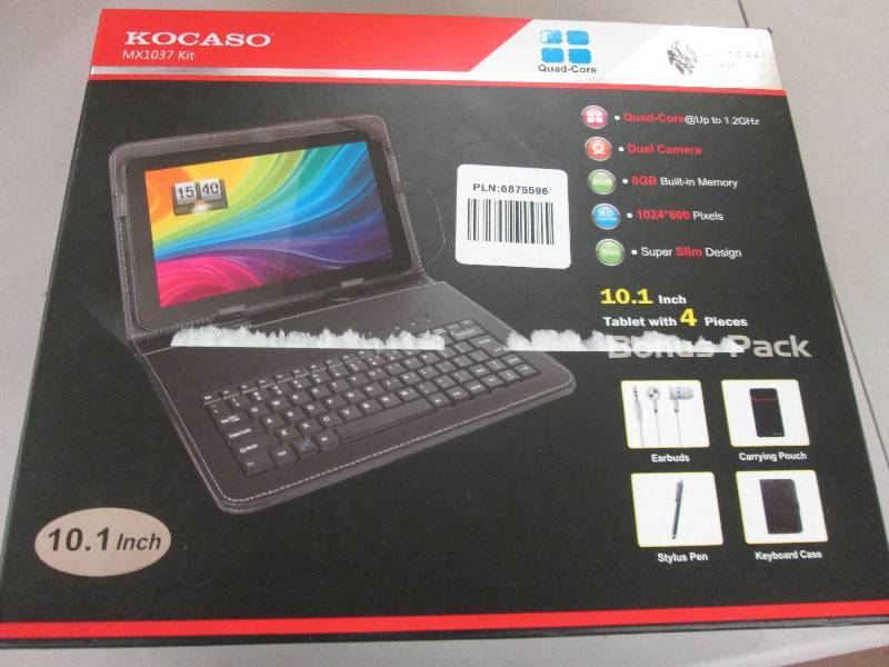 lot 176 image: Kocasco 10.1 inch  Android Tablet  ...