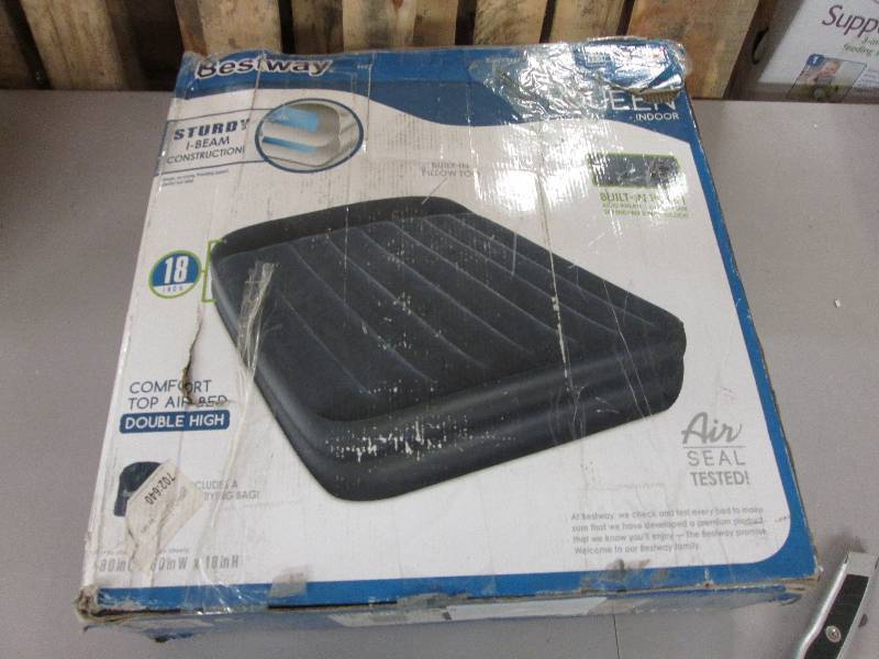 lot 178 image: Bestway Indoor Queen Airbed with Ib...