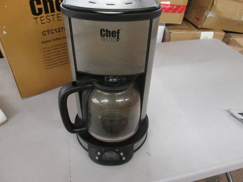 lot 218 image: 12-Cup Digital Coffeemaker by Montg...