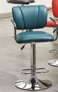 lot 66 image: Gaslift Barstool in Black open box,...