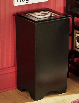 lot 149 image: Rooster Trash Bin open box Retail $...