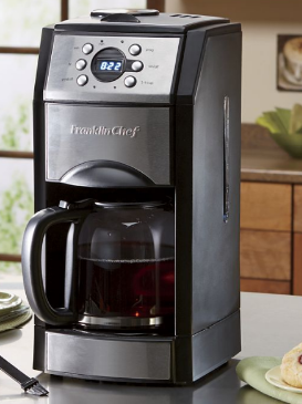 lot 221 image: Franklin Chef 12-Cup Coffee Maker w...