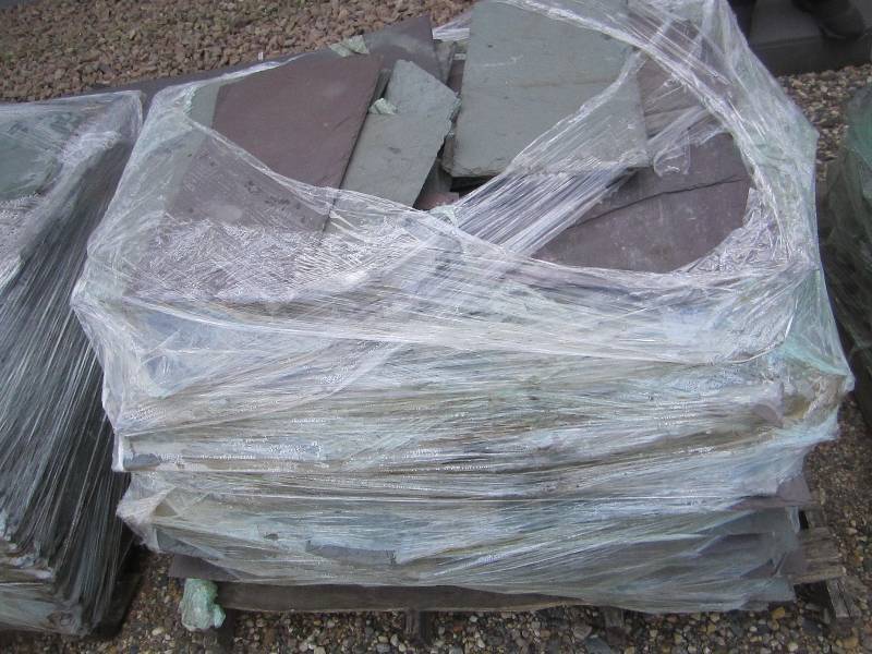 Pallet of slate shingle tiles, all ...