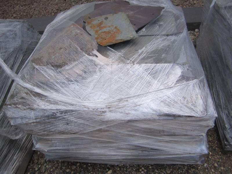 Pallet of slate shingle tiles, all ...