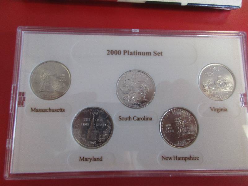 2000 Platinum Edition State Quarter Collection
