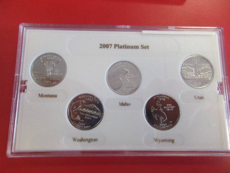 2007 Platinum Edition State Quarter Collection