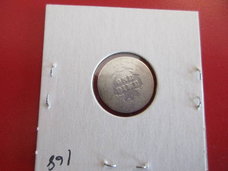 1901 Barber Dime