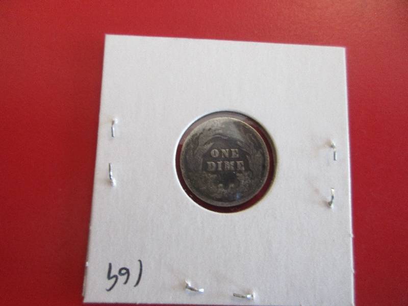1905 Barber Dime