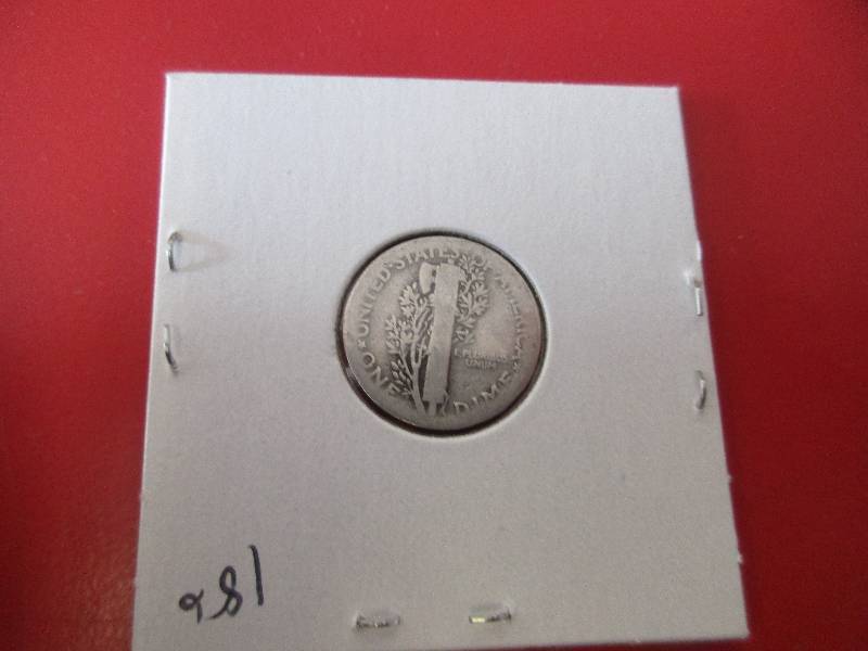 1924 Mercury Dime