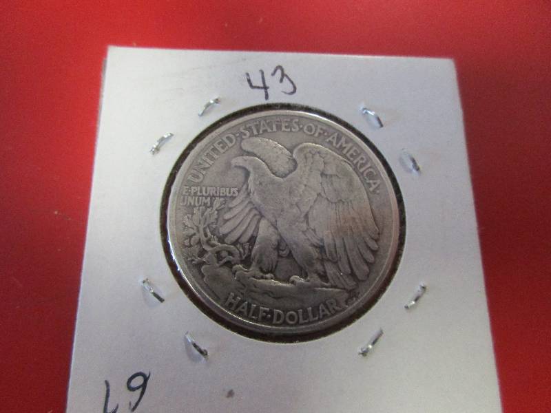 1943 Walking Liberty Half Dollar